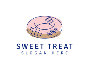 Scribble Sweet Doughnut logo