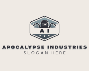 Industrial Welding Contractor logo design