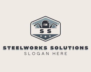 Industrial Welding Contractor logo design