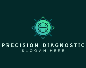 Crosshair Shooting Range logo design