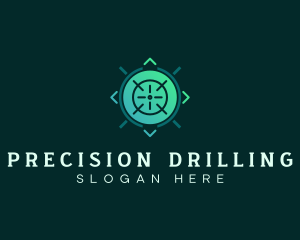 Crosshair Shooting Range logo design