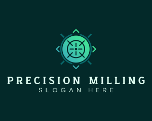 Crosshair Shooting Range logo design