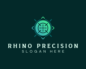 Crosshair Shooting Range logo design