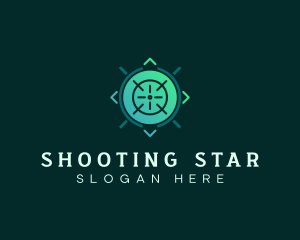 Crosshair Shooting Range logo design