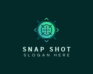 Crosshair Shooting Range logo design