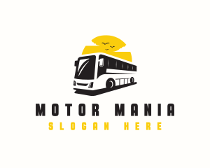 Bus Transportation Vehicle logo design