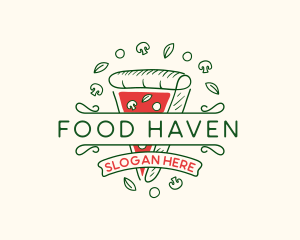 Pizza Food Restaurant  logo design