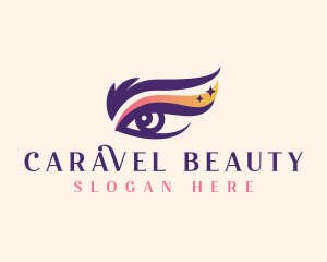 Beauty Eyeshadow Makeup logo design