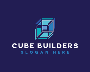 Digital Data Cube logo design