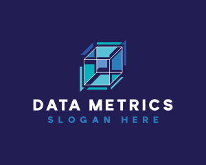 Digital Data Cube logo design