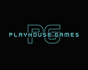 Futuristic Technology Game logo design