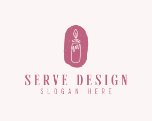 Candle Interior Designer Decor logo design