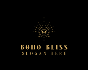 Holistic Boho Eye logo design