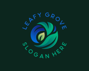 Organic Nature Leaves logo