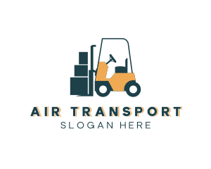 Logistics Transport Cart logo design