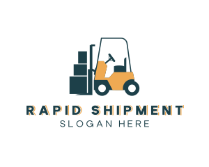 Logistics Transport Cart logo design