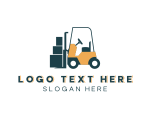 Transportation - Logistics Transport Cart logo design