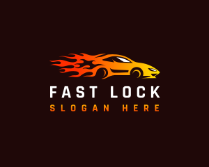 Fast Car Racing logo design