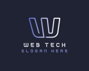 Web Developer Tech Software logo design