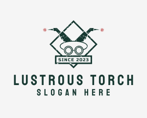 Welding Repair Torch logo design