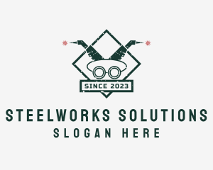 Welding Repair Torch logo design