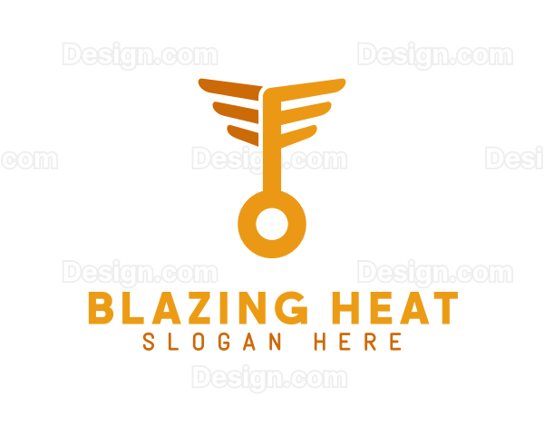 Golden Wing Key Logo