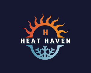 Hot Cold HVAC logo