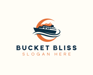 Marine Boat Cruise Logo