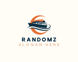Marine Boat Cruise Logo