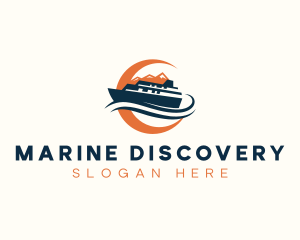 Marine Boat Cruise logo design