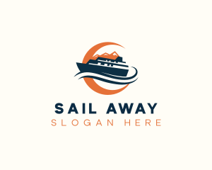 Marine Boat Cruise logo design