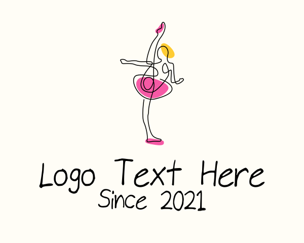 Dancing logo example 1