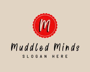 Handwritten Stamp Brand Logo