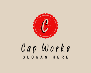 Handwritten Stamp Brand logo design