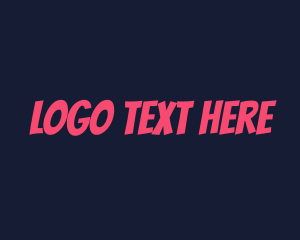 Text - Fun Party Text logo design