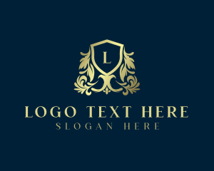 Royal Luxury Ornament Shield logo