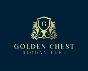 Royal Luxury Ornament Shield logo design