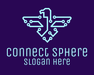 Tech Network Eagle  logo
