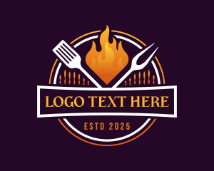 Grill Barbecue Cooking logo