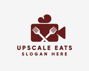 Culinary Food Vlogger  logo design