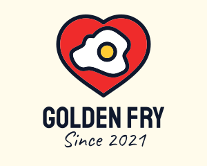 Fried Egg Lover  logo design