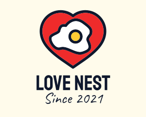 Fried Egg Lover  logo design