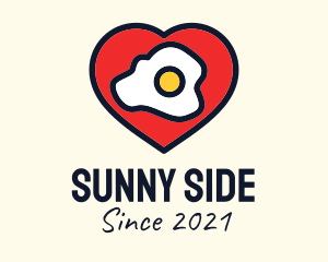 Fried Egg Lover  logo design