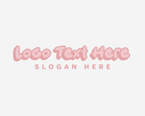 Cute Quirky Pastel logo