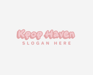 Cute Quirky Pastel logo design