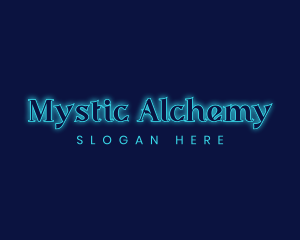 Mystic Celestial Glow logo design