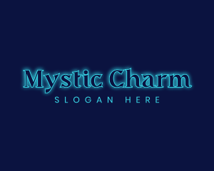 Mystic Celestial Glow logo design