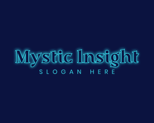 Mystic Celestial Glow logo design