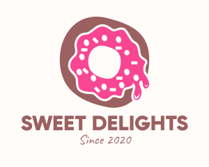 Donut Icing Doughnut logo