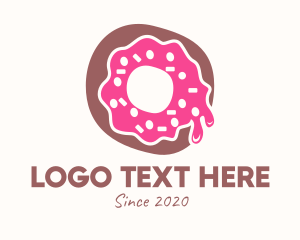 Pastries - Donut Icing Doughnut logo design